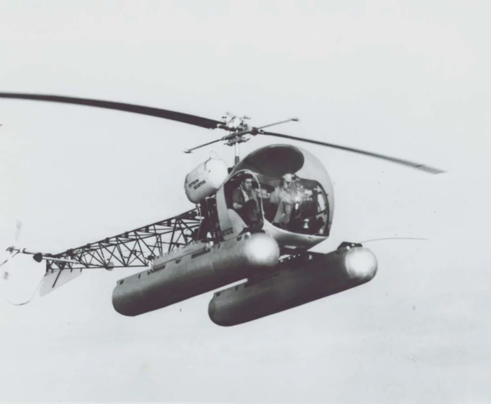 PHI helicopter in 1950s