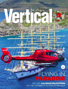 Cover Image from the April 2022 issue of Vertical Magazine
